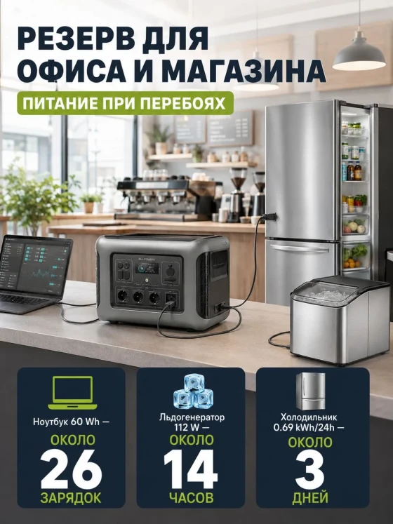 Портативная зарядная станция ALLPOWERS R600 — 600W / 299Wh